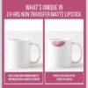 24 Hrs Non Transfer Matte Lipstick